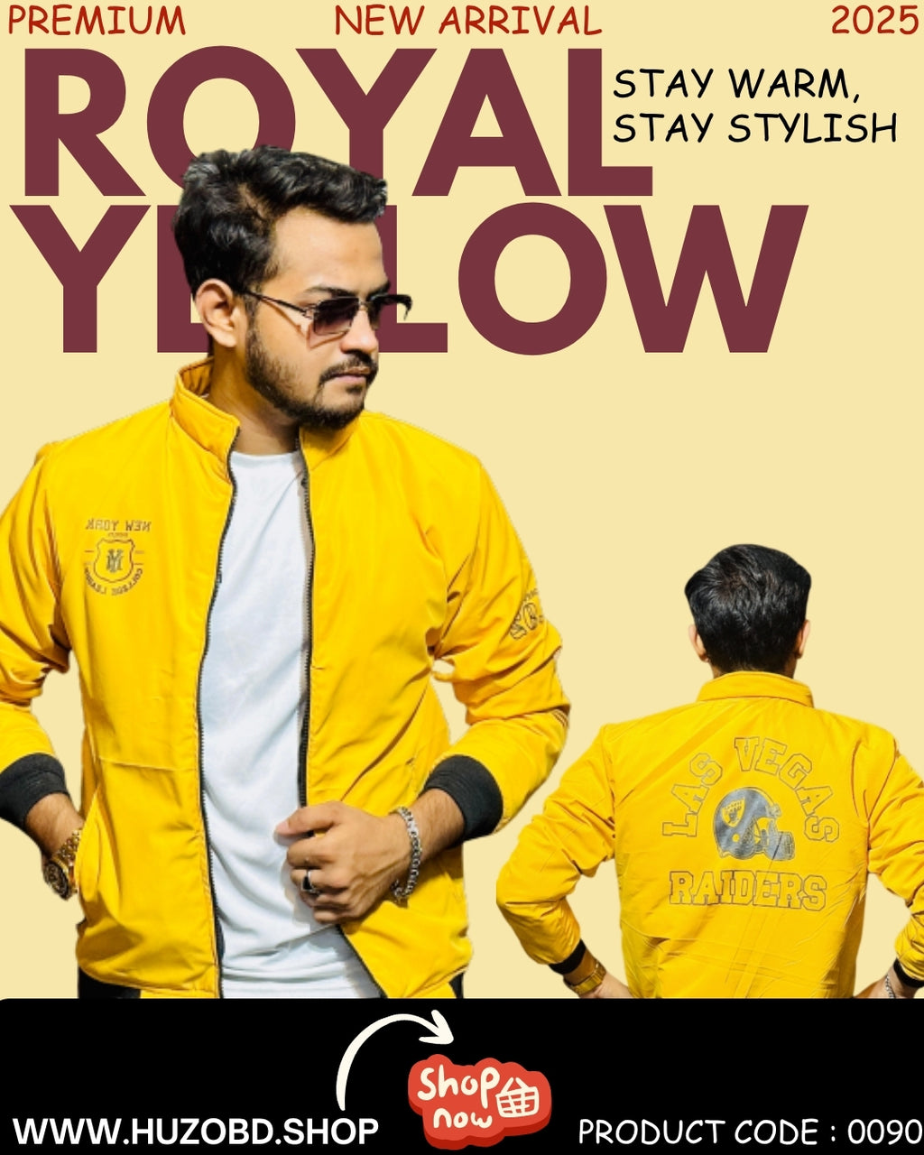 🧥 HUZO Premium Raiders Jacket