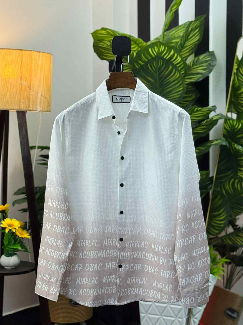 👔 Premium Gradient Printed Shirt