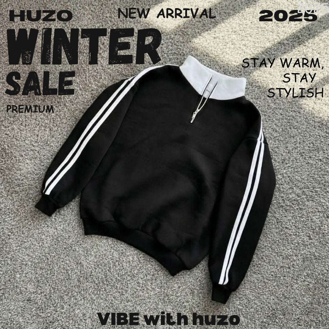 🧥 প্রিমিয়াম হাফ-জিপ সোয়েটশার্ট