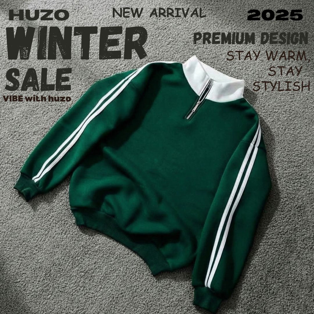 🧥 প্রিমিয়াম হাফ-জিপ সোয়েটশার্ট